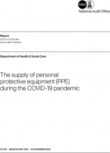 The supply of personal protective equipment (PPE) during the COVID-19 pandemic: Summary